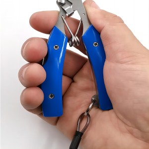 Muti-Function Fishing Pliers kit, Fish Lip Gripper. Hook Remover Fishing Gear and equipment with Lanyard, Line Cutter. Fishing Tools Set for Fly and Ice Fishing.