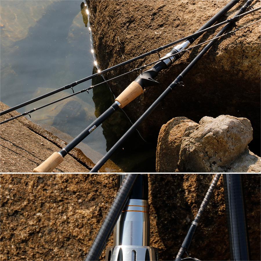 Casting and Spinning Fishing Rod,12-30lb Line Rating, Heavy Rod Power, 1/2-1.5oz. Lure Rating